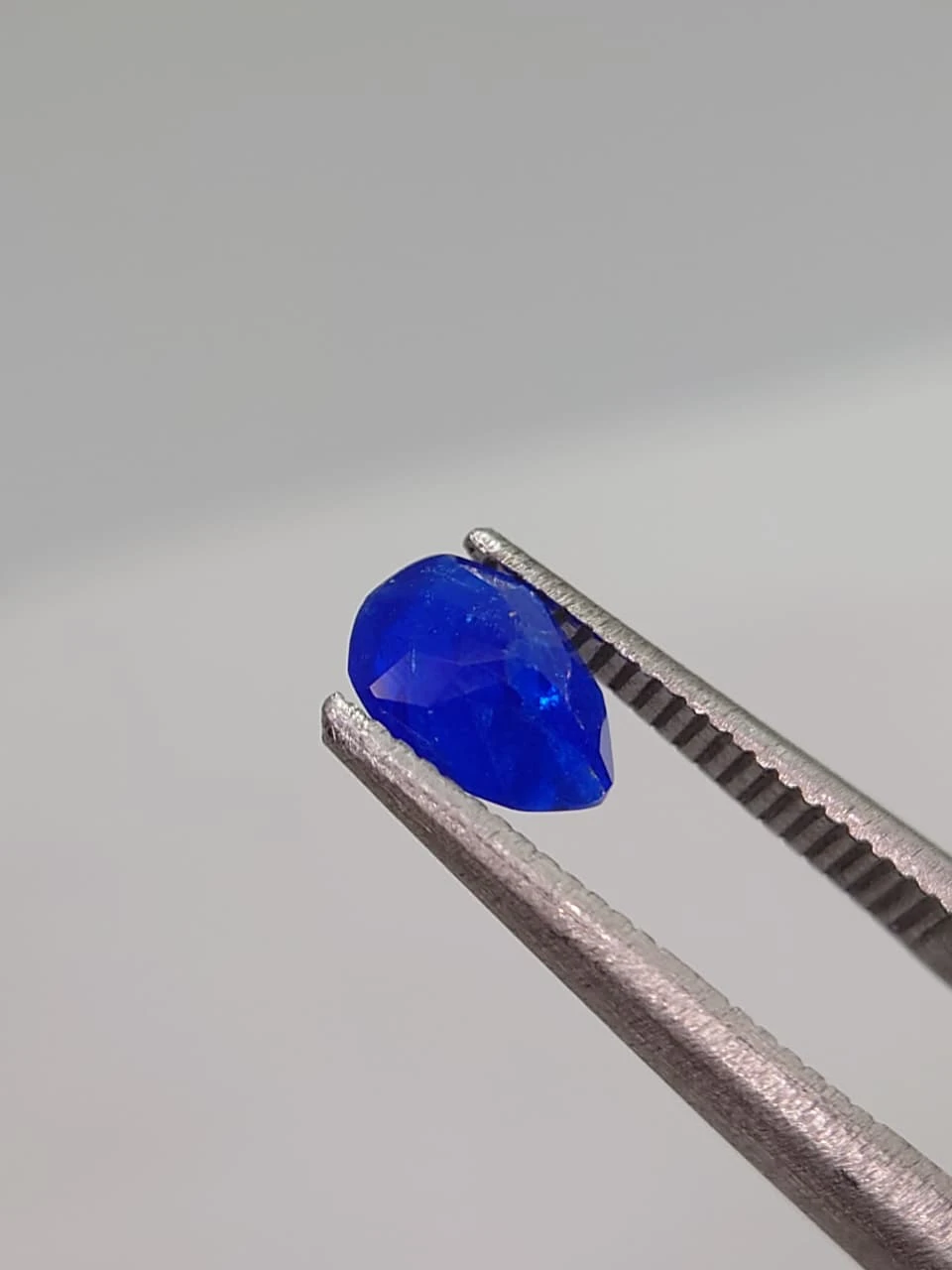 0.37ct Natural Rare Hauyne Pear Faceted from Afghanistan — view 3